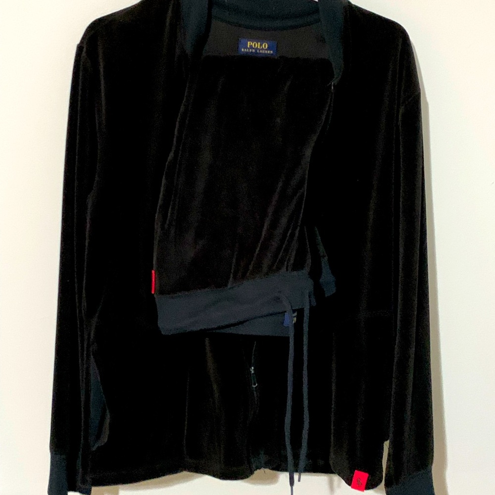 Velour Polo Tracksuit